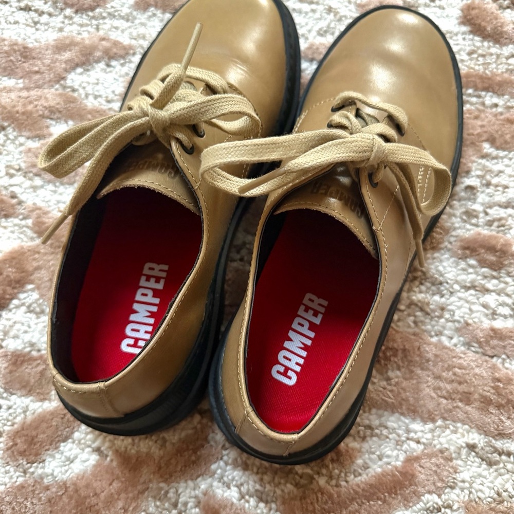Camper Brutus Trek MICHELIN Beige Leather Shoes – Women’s EU 40 - Picture 9 of 10